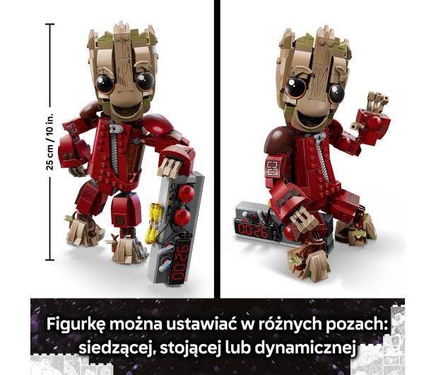 LEGO SUPER HEROES 76341 Groot w stroju Ravagera - 1473564 - zdjęcie 11